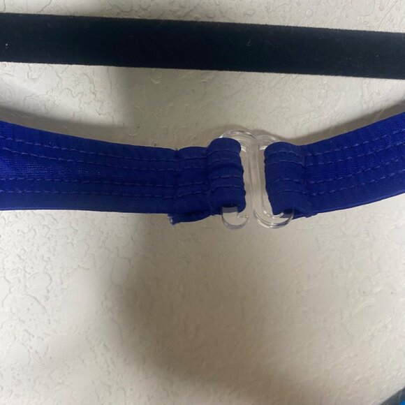 Figure Magic Blue Ombre One-Piece Swimsuit With Built-In Bra & Back Clasp Detail - Picture 4 of 11